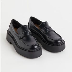 H&M Chunky Black Loafers